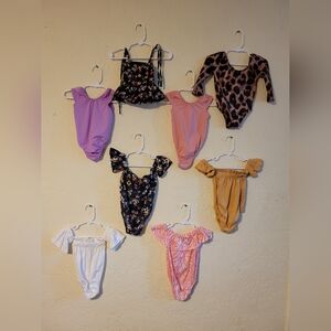 Bailey's Blossoms Boutique Baby Girl Bundle 6-9 and 9-12 Months Flutter Bubble